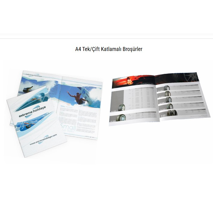 170 gr. Pro Broşürler