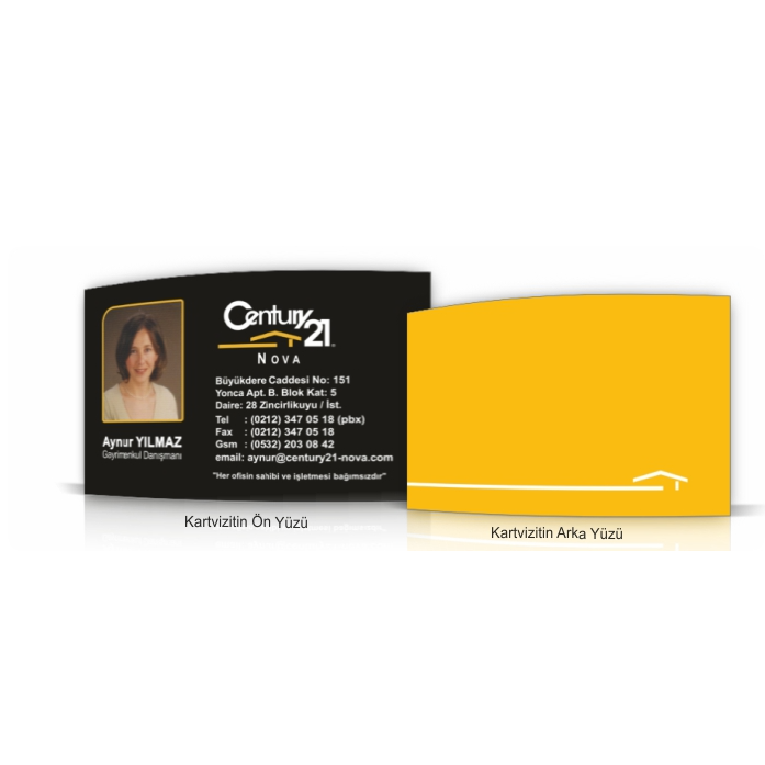 Çift Yön Kartvizit