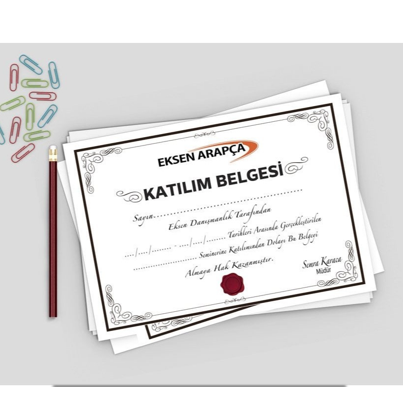 Sertifika Baskısı